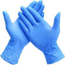 Nitrile, latex and vinyl examination gloves